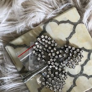 Crystal bridal hair clip NEW